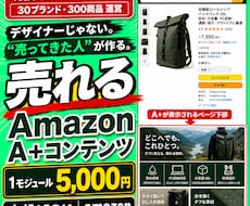 Amazon A+コンテンツを丸投げで作ります イメージ1
