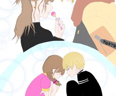 SNSアイコン、夢絵、キャラ絵、オリ絵作成します イメージ1