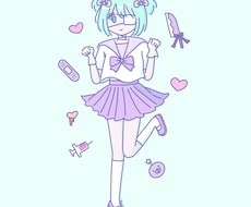 シンプルでポップなイラスト制作します イメージ1