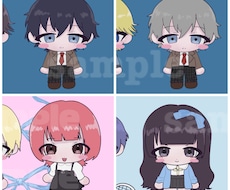 ミニ、ディフォルメキャラクター描きます イメージ1