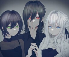 可愛い女の子からかっこいい男の子まで描けます イメージ1