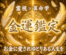 金運アップ鑑定｜停滞原因と開運への道を霊視します 金脈を引き寄せてお金に困らない、生活も心も満たされる人生へ