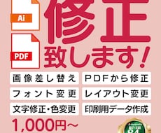 データ修正致します イメージ1