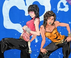 ジョジョ風のタッチでイラスト・似顔絵お描きします イメージ1