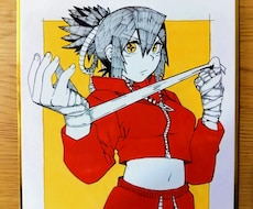 白黒のアナログイラストの販売をしてます イメージ1