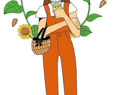 シンプルでかわいい女の子のイラスト描きます イメージ1