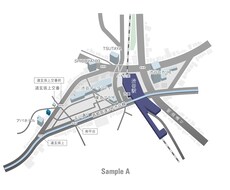 お店や紙面のイメージに合う地図を制作します 既存のWebマップでは味気ない…とお感じの方へ