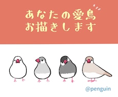あなたの愛鳥さんをお描きします イメージ1