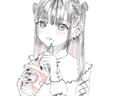 ゆるふわSNSバストアップアイコンを描きます イメージ1