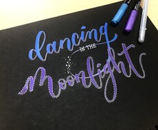 素敵な英語デザイン書きます イメージ1