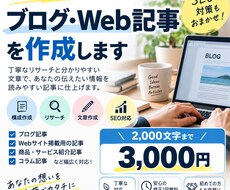 SEOを意識したWeb記事を作成します イメージ1