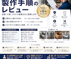 製缶・溶接品の製作手順をレビューします イメージ1