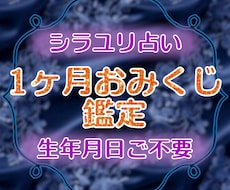 1ヶ月まるっとおみくじ鑑定いたします イメージ1