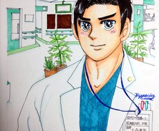 医療機関の広報などで使えるイラスト描きます イメージ1