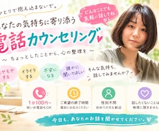 あなたの話を聞きます。ます イメージ1