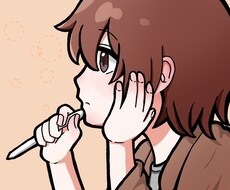 肩から上のアイコン作成します イメージ1