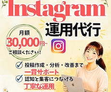 初心者でも安心！Instagram運用代行をします イメージ1