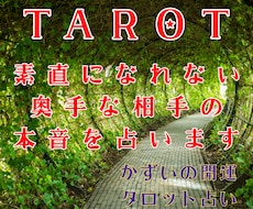 奥手な相手の本心！タロットで恋の引き金を占います イメージ1
