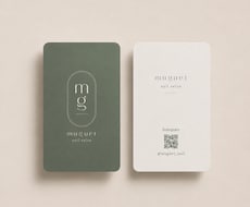 オリジナル名刺・ショップカードをデザインします イメージ1