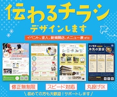 7,000円で高品質！魅力が伝わるチラシ作ります はじめてでも、安心サポート！目的・内容を一緒に整理します！