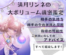 諦められない恋…。今でも復縁が出来るのかを占います 占い２回分！緻密な鑑定で、相手の気持ち・状況・願望を観ます。
