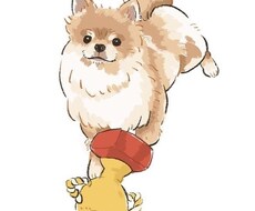 あなたのペット、動物の似顔絵描きます 可愛くて温かな雰囲気なイラストに再現します！