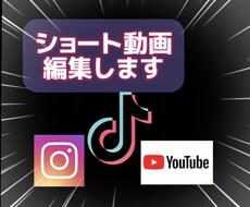 TikTokやSNS等の動画編集をします イメージ1