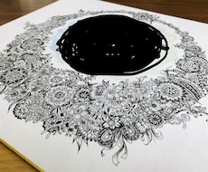 出産祝いに赤ちゃんの名前色紙を描きます イメージ1
