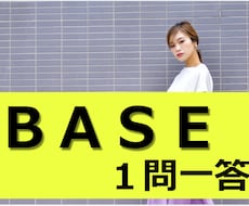 BASE修正やカスタマイズ相談1問1答お答えします BASEの使い方や作り方、複雑な商品登録のやり方など相談質問