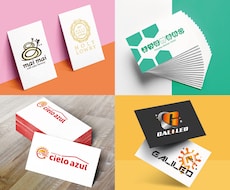 名刺、ショップカード、封筒のデザイン致します 「LOGOTYPE」よりロゴデータをご購入された方限定。