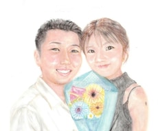 ぬくもりを描く肖像画（似顔絵）を制作します イメージ1