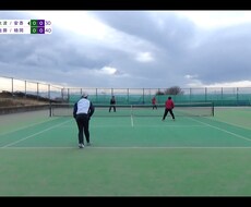 テニスの動画，ウィンブルドン風に編集します