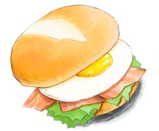 食べ物のイラストを中心に描きます イメージ1