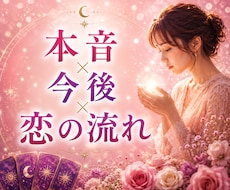相手の言葉にしない気持ちと二人の未来を占います イメージ1