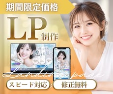 高品質なLPを制作します イメージ1