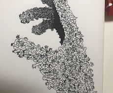気持ち悪い絵やよく分からない絵を描きます イメージ1