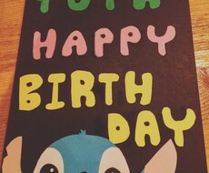 色紙で記念に送れるカードを作成します イメージ1
