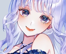 魅力的な女の子のSNSアイコンを描きます 商用OK！ヘッダー・配信サムネイル等にも！