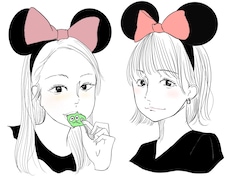 似顔絵・アイコン作成いたします イメージ1