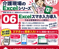 介護施設向け）既存Excelスマホ入力対応にします イメージ1