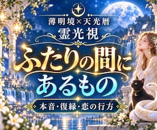 霊視で相手の気持ち・本音・今後を読み解きます イメージ1