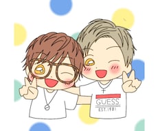 フレンド編　ゆるかわなアイコン描きます 可愛いイラストお届けします(*˘︶˘*)♡