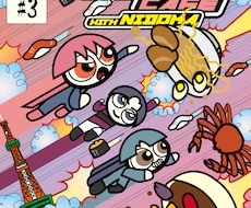 パワパフ風アメコミチラシ作ります ▶︎目を引く可愛いデザインに！