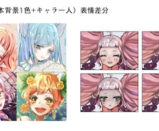 世界にひとつ！素敵アイコン描きます 可愛くてちょっぴり個性的。貴方だけのアイコン、作ります！