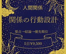 関係改善の「３０日行動計画」を作成します