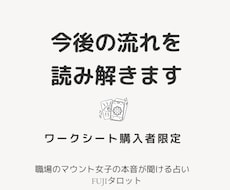 タロット鑑定で今後の流れを読み解きます イメージ1