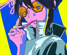 レトロポップなアイコン/イラスト描きます イメージ1