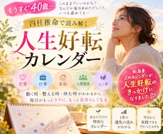 あなただけの30日間運気カレンダーを作ります イメージ1