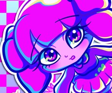 写真から、チビキャラを制作します ポップで目を引く、元気なイラスト！