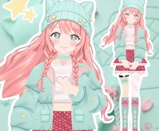 Vroidであなただけの3Dモデルを制作します イメージ1